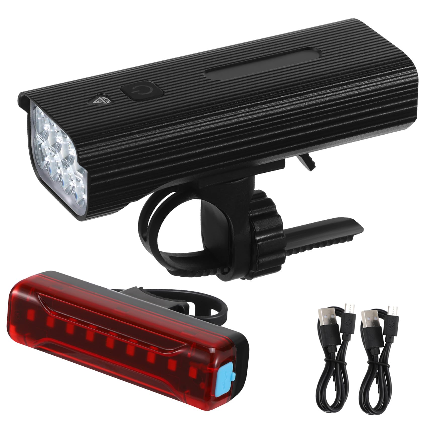 Luz de Bicicleta P28f Recargable 10000mah de Aleación de Aluminio