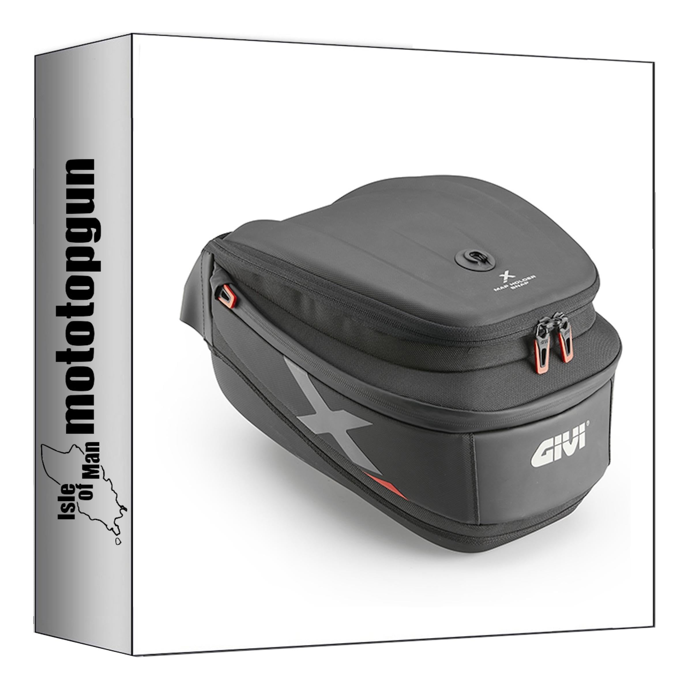 Sacoche réservoir Givi XL06B Tanklock 15L avec support BF03 pour moto Honda CB 1000 R - 6