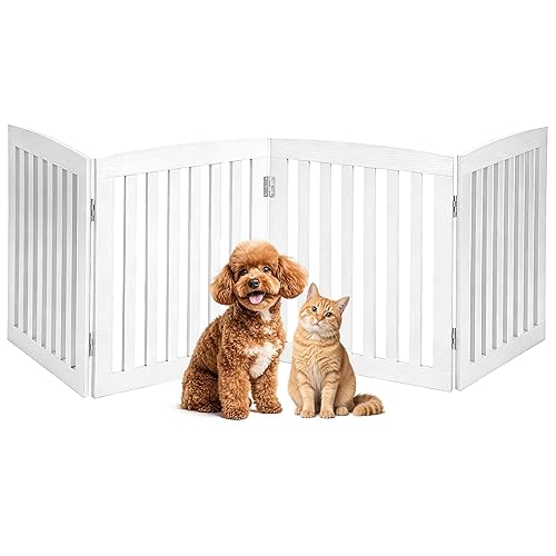 DUMOS Pet Gate for Dogs and Cats, 24 Inch 4