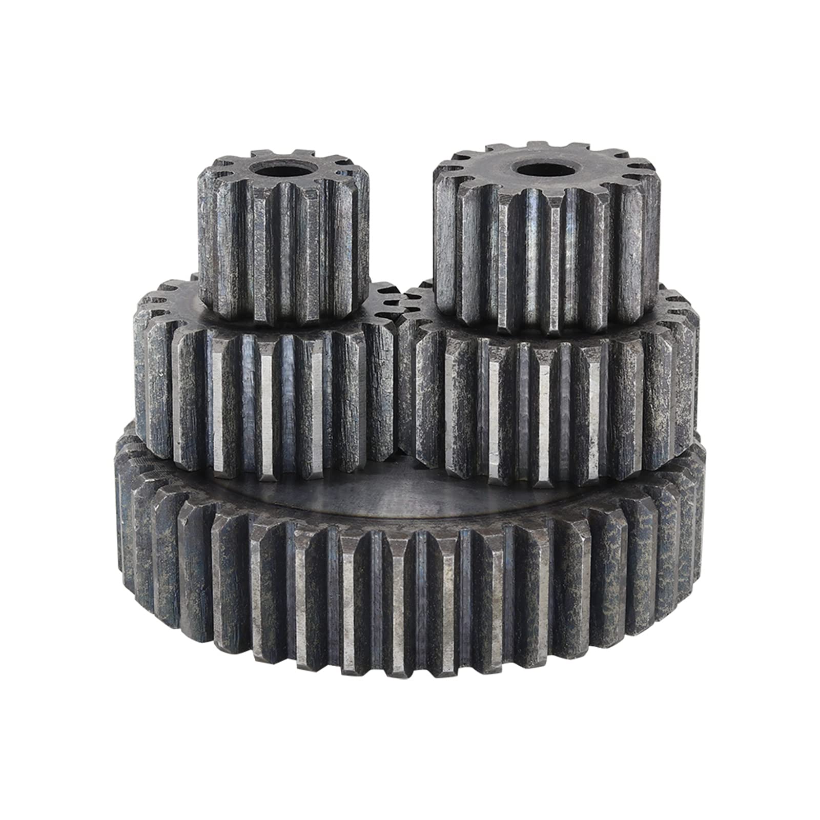 Set pignone 1 pezzo 2 moduli 72/74/75/76/77/78/80 denti ingranaggi cilindrici piatti in acciaio al carbonio, ingranaggi cilindrici for trasmissione di potenza for cremagliere, 2 moduli 75 denti (Color