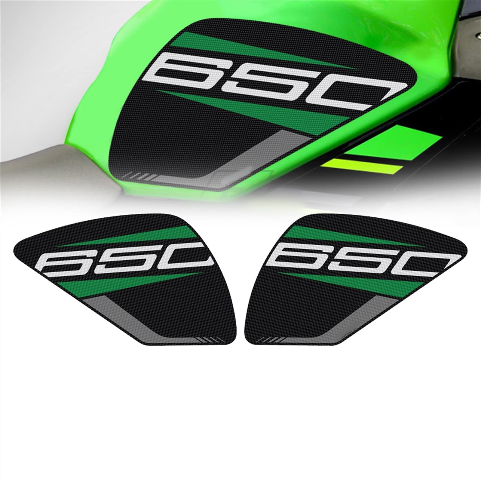 Genouillère réservoir Ninja 650 pour vos balades et sorties sportives