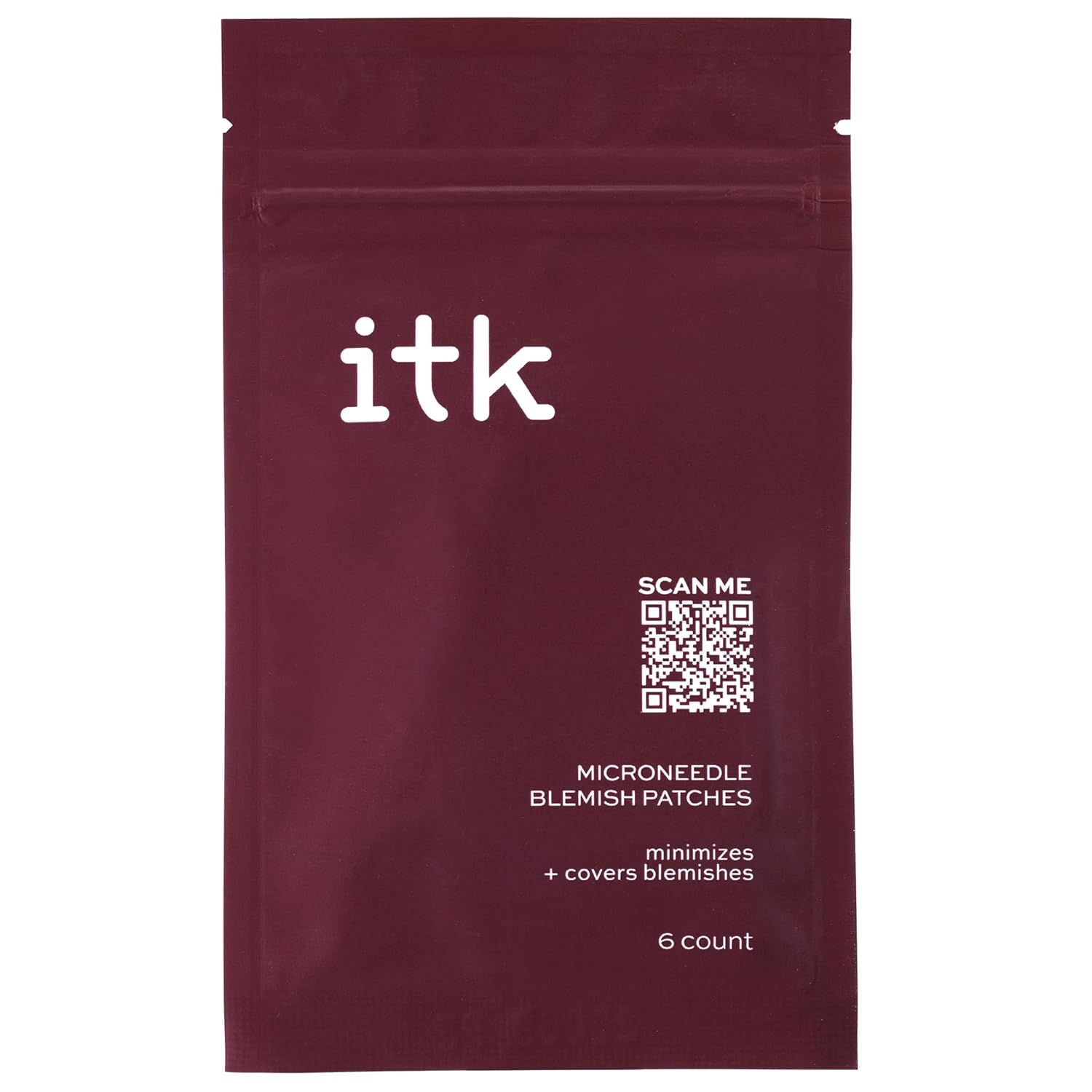 ITK Microneedle Blemish Pimple Patches with Aloe Vera - Blemish Spot Treatment - Reduces Appearance of Blemishes Dark