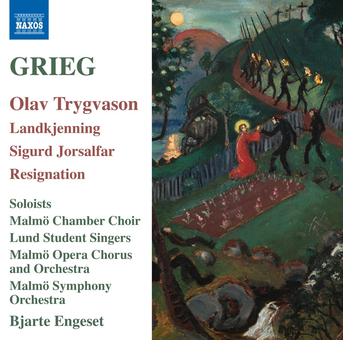 Edvard Grieg - Grieg: Olav Trygvason CD Album - Used