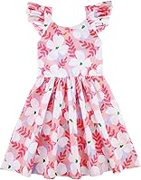 Vista 164 de Vestido de verano para niña, de algodón, con diseño floral