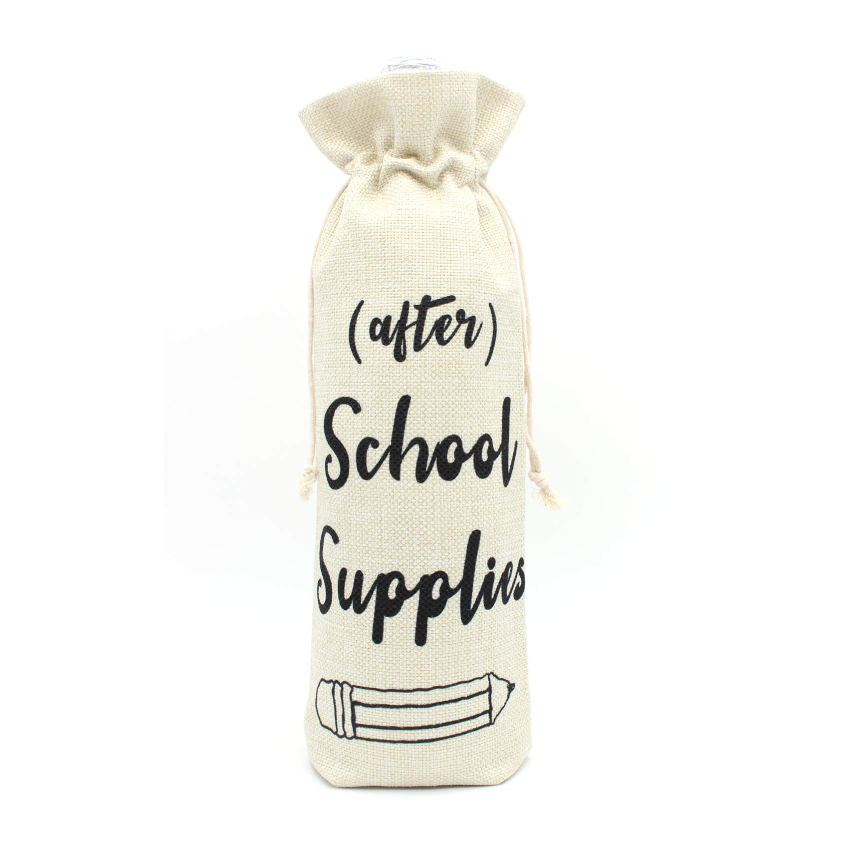 Buy After School Supplies Wine bagsPresent for Teacher Gift for