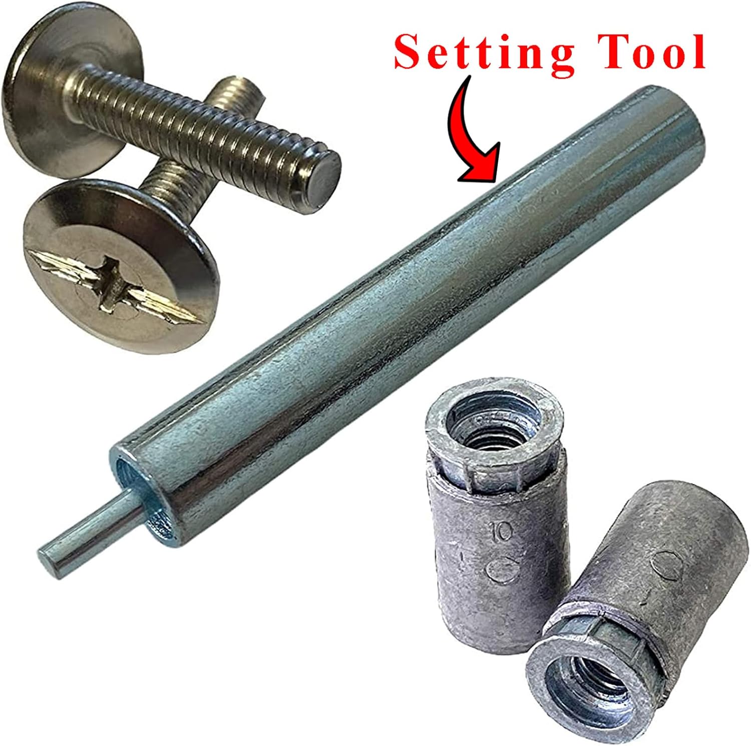 49 Piece Stainless Steel Hurricane Sidewalk Bolt Kit