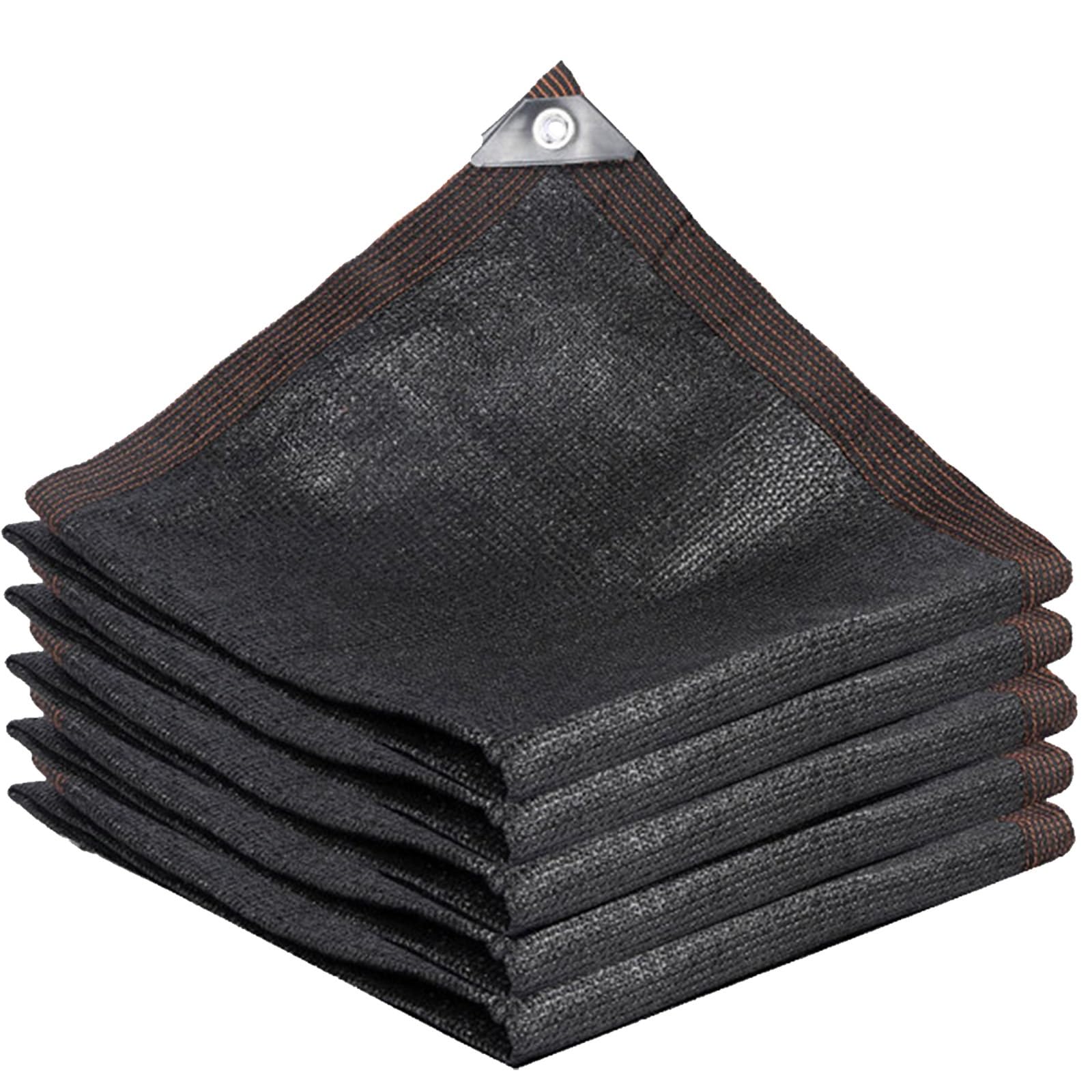 Filet d'ombrage pour pergola et balcon créez un coin de fraîcheur noir