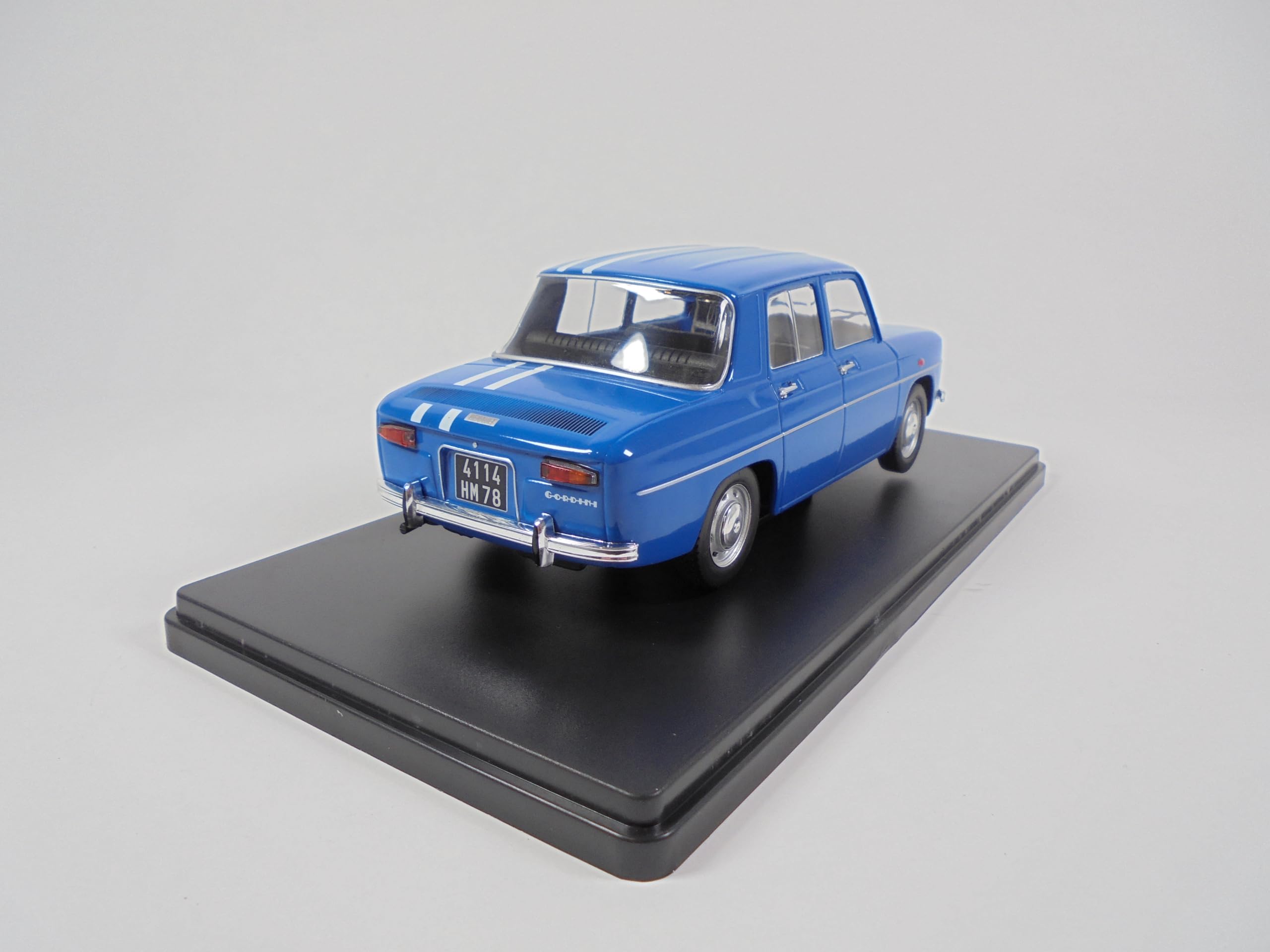 OPO 10 Voiture Miniature Renault 8 TS 1968 - Modèle 1/24 Collection Argentine Ixo Salvat