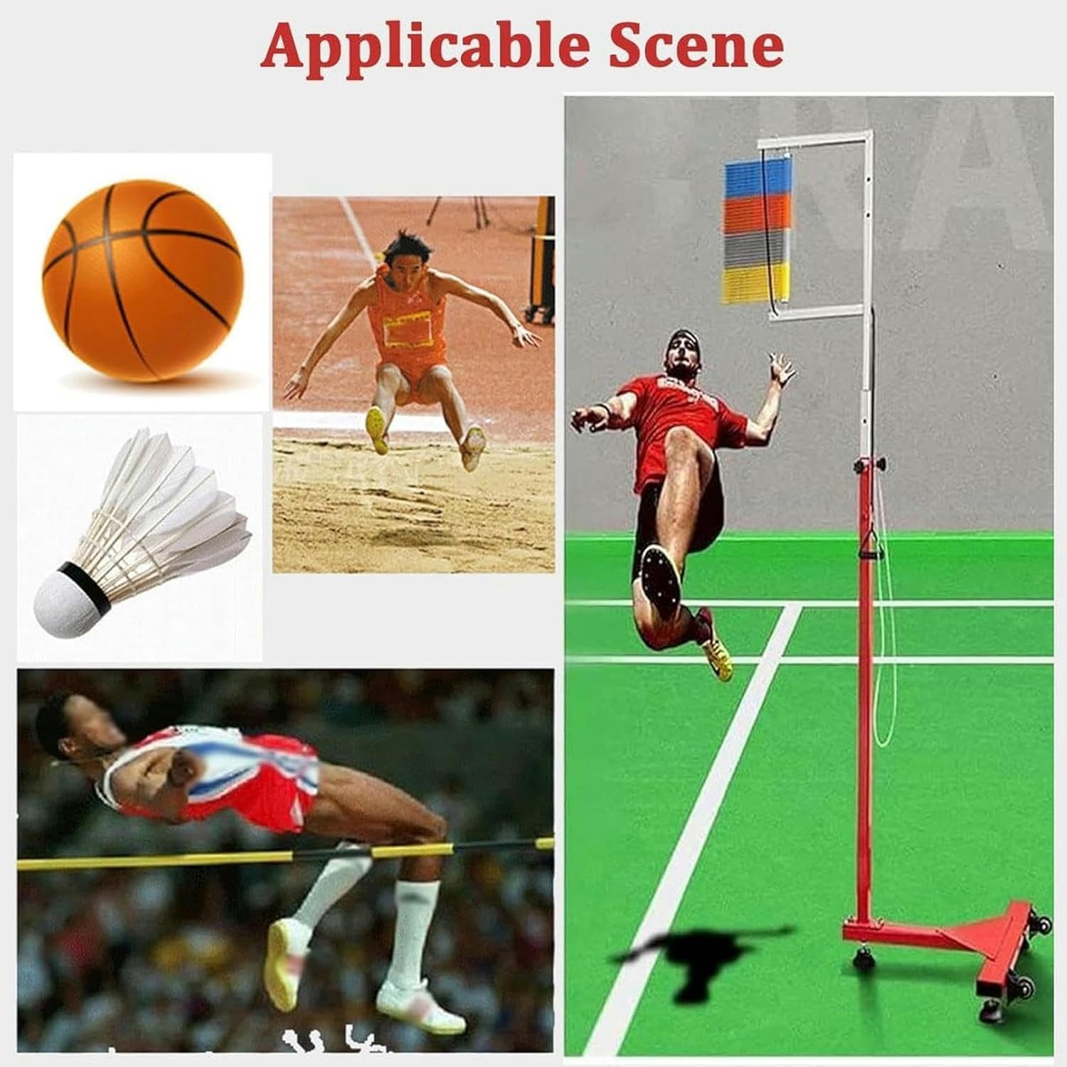 Foot -Height Jump Training Equipment, Vertical Test Leap Measurement Tester