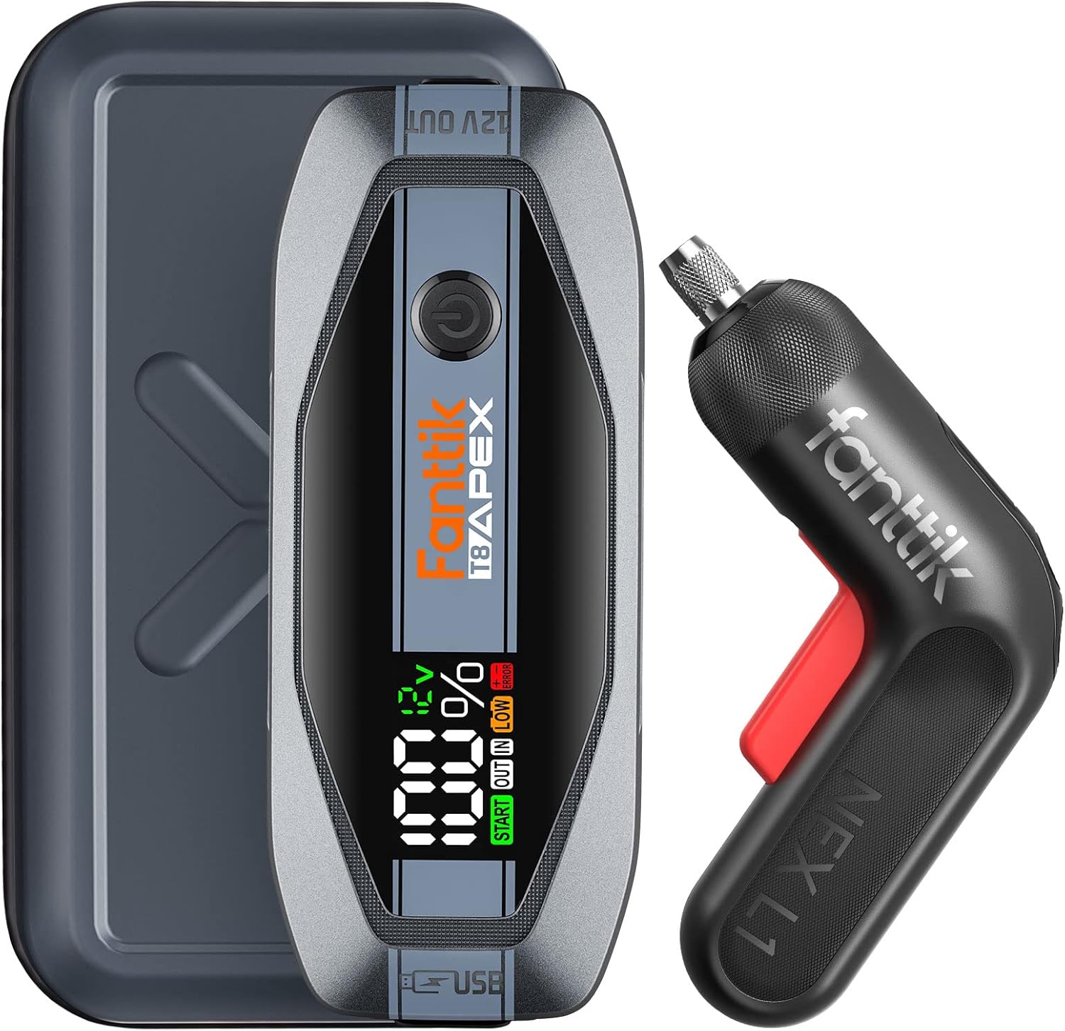 Buy Fanttik T8 APEX 2000 Amp Jump Starter Deluxe Package and L1 PRO