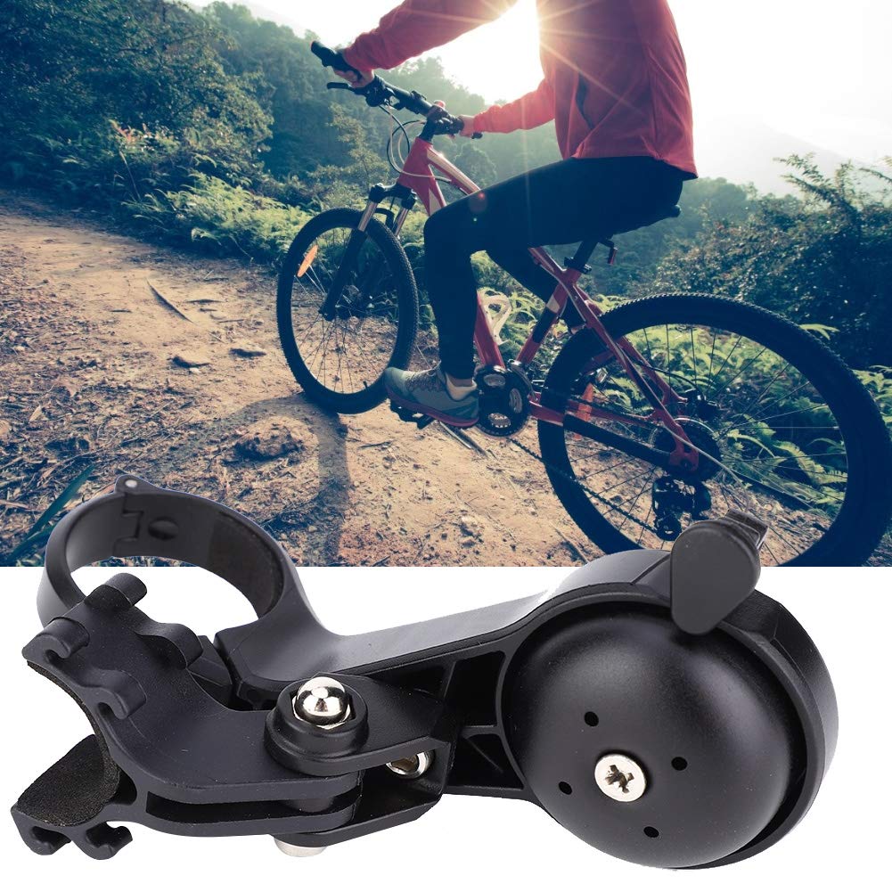 Wspornik komputera rowerowego i uchwyt na dzwonek, uchwyt na kierownicę 31,8 mm do rowerów górskich/szosowych, wielofunkcyjny stolik kodowy z gniazdem na kamerę sportową, lekki, wytrzymały plastik (A)