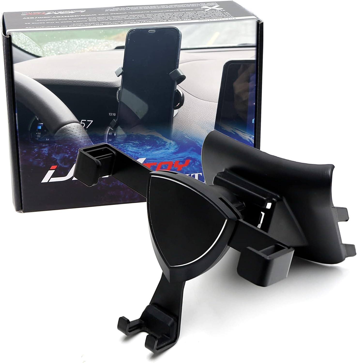 iJDMTOY Dashboard Phone Holder Mount for Toyota 2021-up Sienna Mini Van