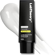 Brightening Sunscreen SPF 50 PA++++ | 4-in-1 Sunscreen for Men with European UV Filters | 3% Niacinamide & 1% Pollustop® | Broad Spectrum Sun protection | Reduce Tan, Brighten, Anti-Pollution Defence, Barrier Protection & Moisturising | 50 ml
