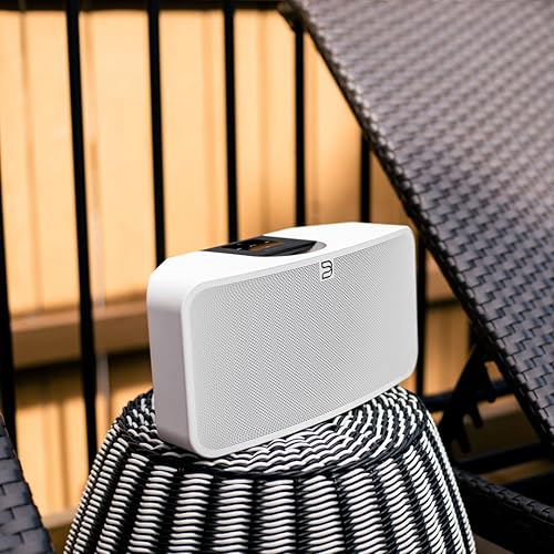 Miniatura 2 de Bluesound Pulse MINI 2i - Altavoz inteligente compacto inalámbrico para varias habitaciones con Bluetooth, color blanco, compatible con Alexa y Siri