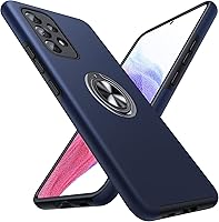 Vista 46 de JAME Funda para teléfono Samsung Galaxy A17/A26 5G con protector de pantalla [2 paquetes] Soporte de anillo Soporte Doble Capa Grado Militar a