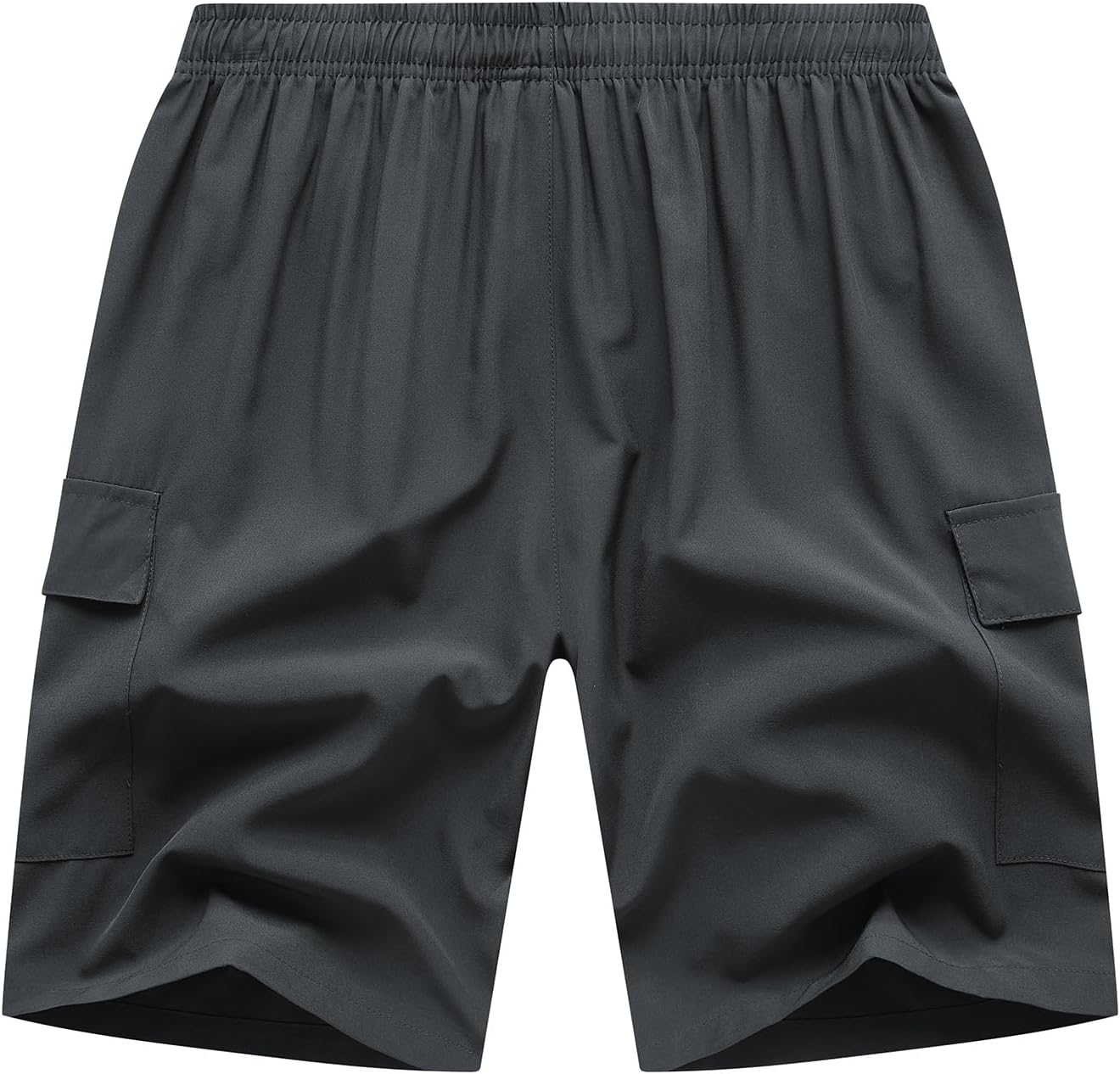 Boys Athletic Shorts, Youth Quick Dry Hiking Cargo Shorts, Running Short with Zipper Pockets - Image 3