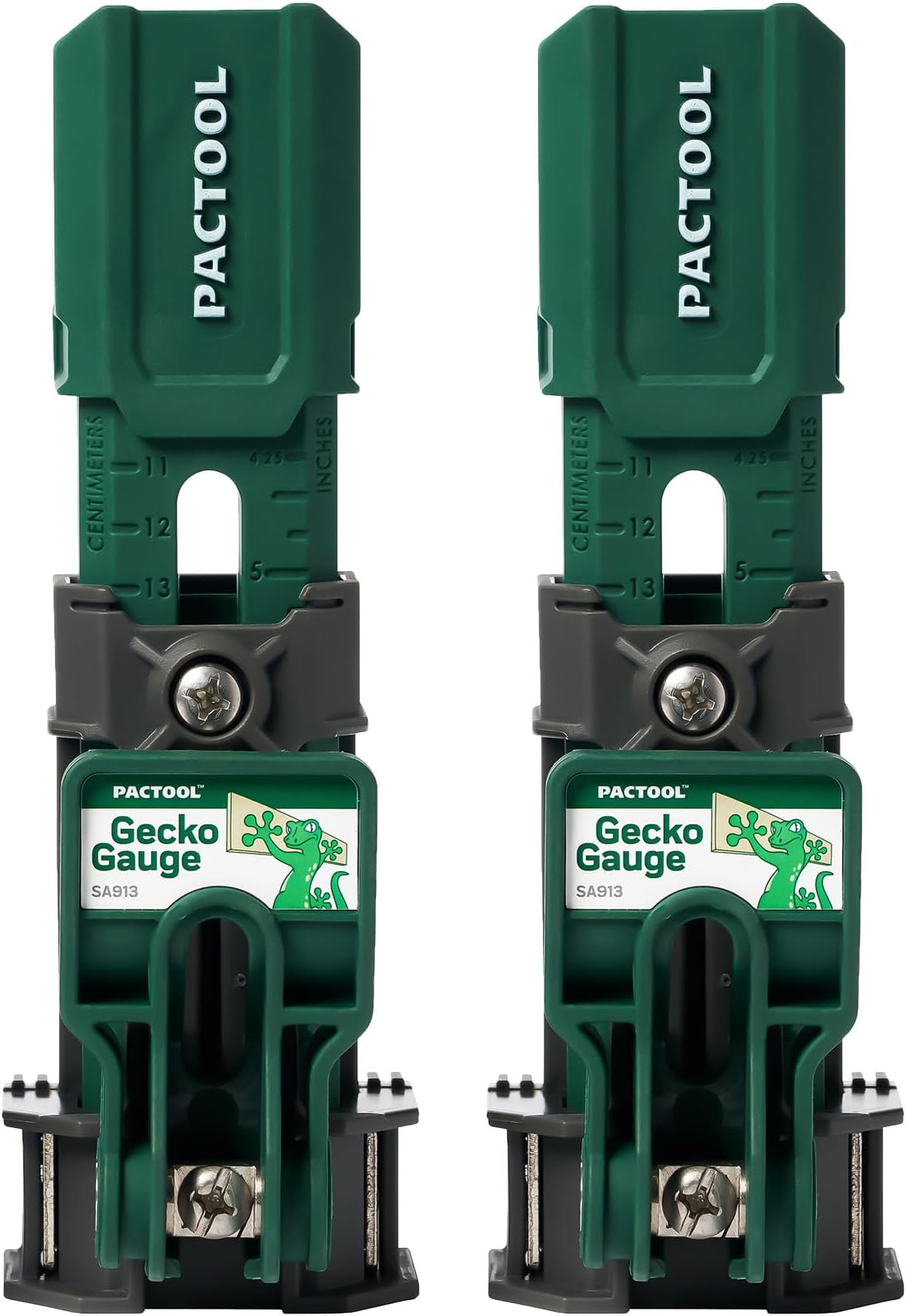 Pactool Gecko Gauge Siding Tool – One-Person Installation for Hardie® Fiber Cement & LP® SmartSide® Engineered Wood, Durable Grip, Heavy-Duty Support for 12’ & 16’ Planks