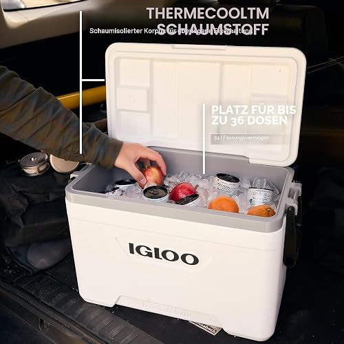 Igloo Marine Ultra 25 Glacière, 23 Litre, Blanc - 3