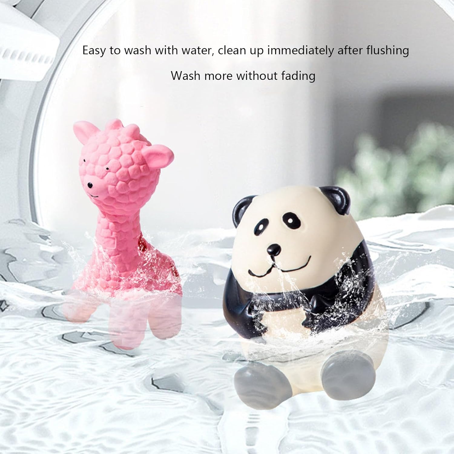 6Pcs Dog Toys Squeak Latex Puppy Toy Funny Animal Sets Pet Interactive Play for Dog (6Pcs)