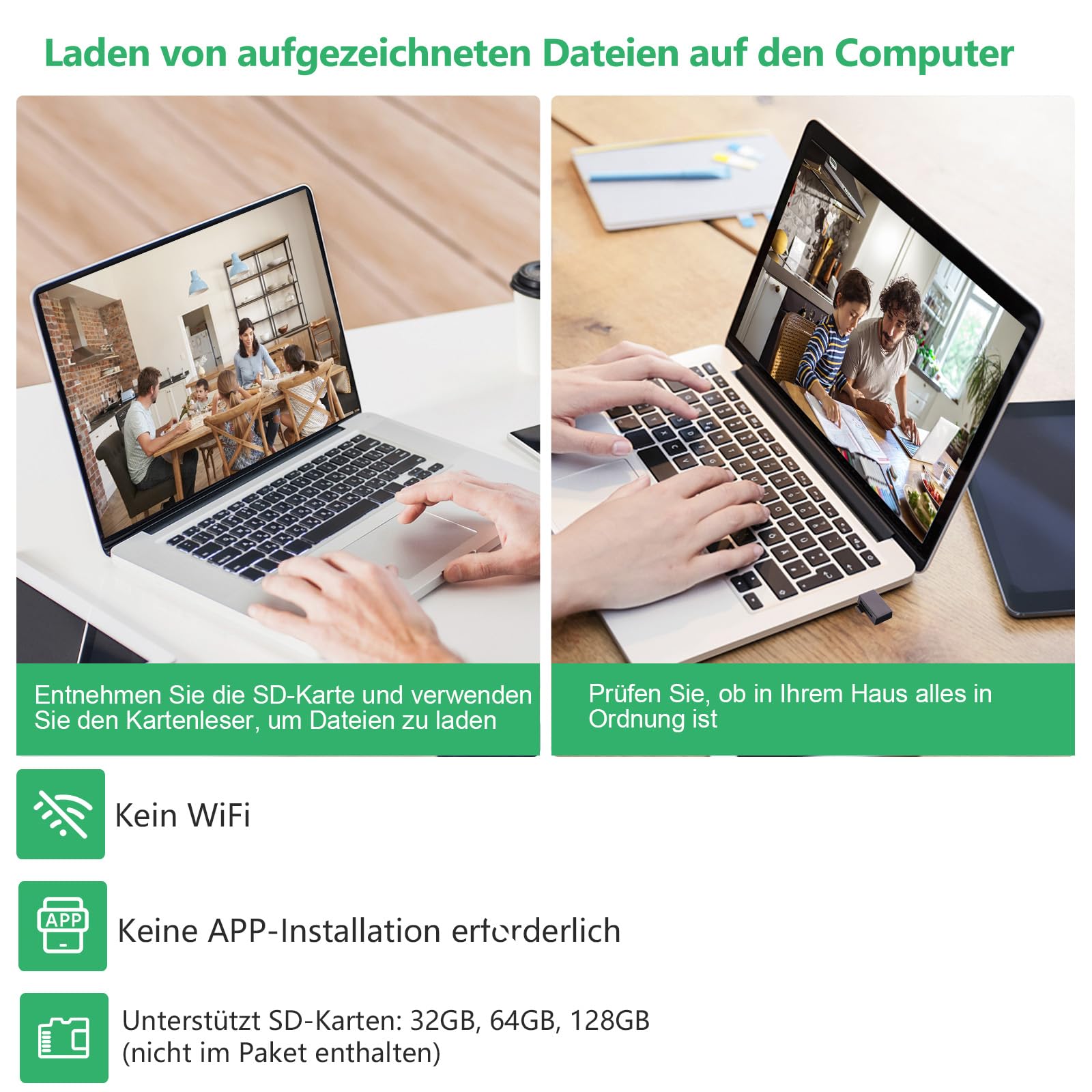Kamery monitoringowe, HD 1080P mini kamera z USB ładowarką, rejestrator wideo, ciągłe nagrywanie i rozpoznawanie ruchu, funkcja ładowania USB, kamera do monitorowania pomieszczeń wewnętrznych