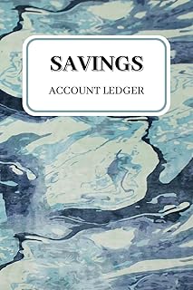 Savings Account Ledger: Savings Account Register Book | Savings Account Ledger | Savings Tracker | Deposit and Withdrawal ...
