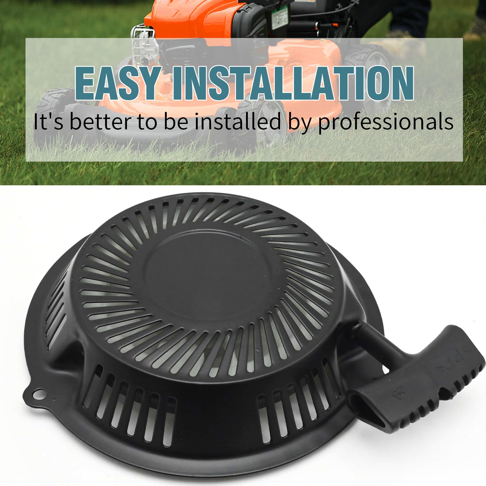Démarreur à tirer, pièce de rechange pour tondeuse à gazon Hyundai 1P60/64