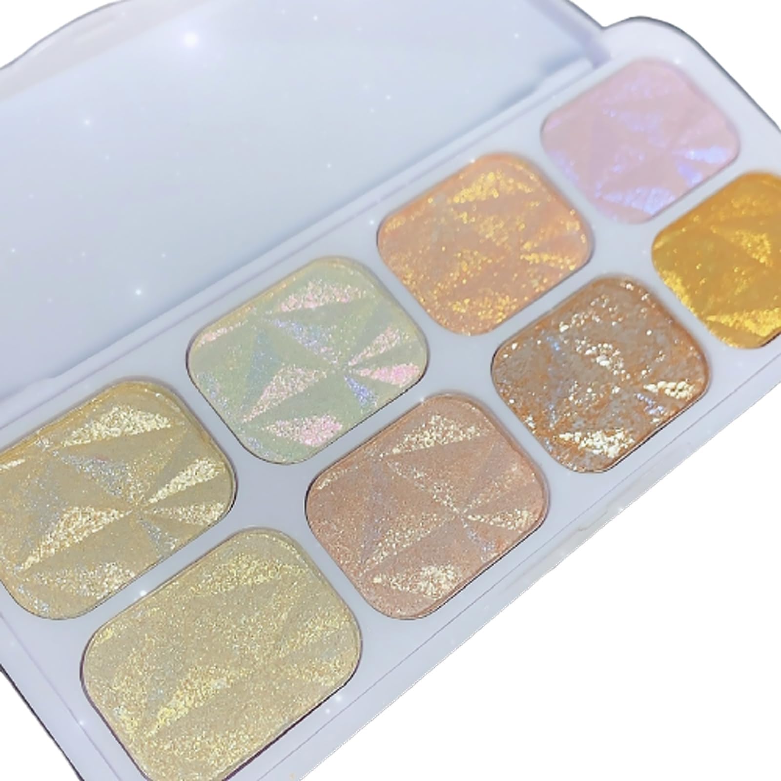 TBeautfave Pearl Eyeshadow Palette, Long Lasting Waterproof Eyeshadow Blendable Makeup Eye Glitter,Eye Shadow Pallets for Women,for Highlighting Contouring Pallets Glitter Reclining Silkworm