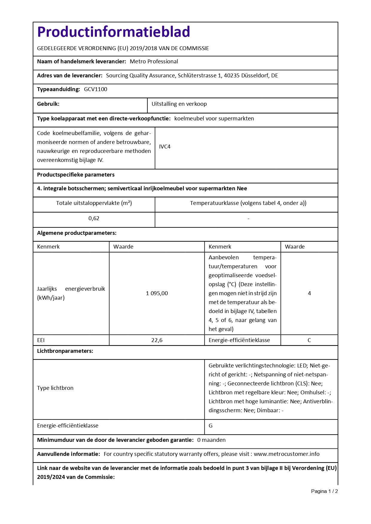 METRO Professional Vitrine réfrigérée à poser GCV1100, plastique/verre, 70,5 x 47,2 x 68,7 cm, 100 L, froid ventilé, 195 W, noir, pour cafés/restaurants/boulangeries (100 L - Noir)