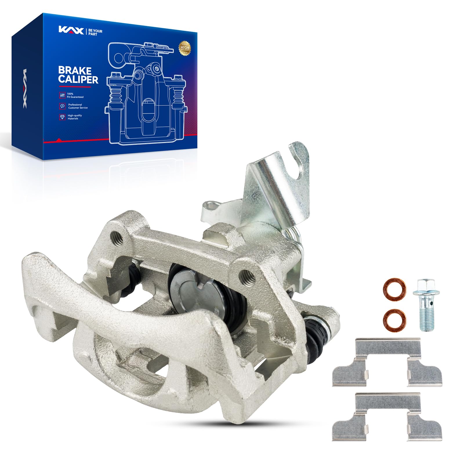 KAX Brake Caliper Rear Left for 2005-2014 Ford Mustang