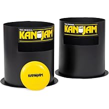 Kan Jam Mini - The Original Backyard Outdoor Game now in a Smaller Indoor Size - Complete with 2 Targets and 1 Mini Disc