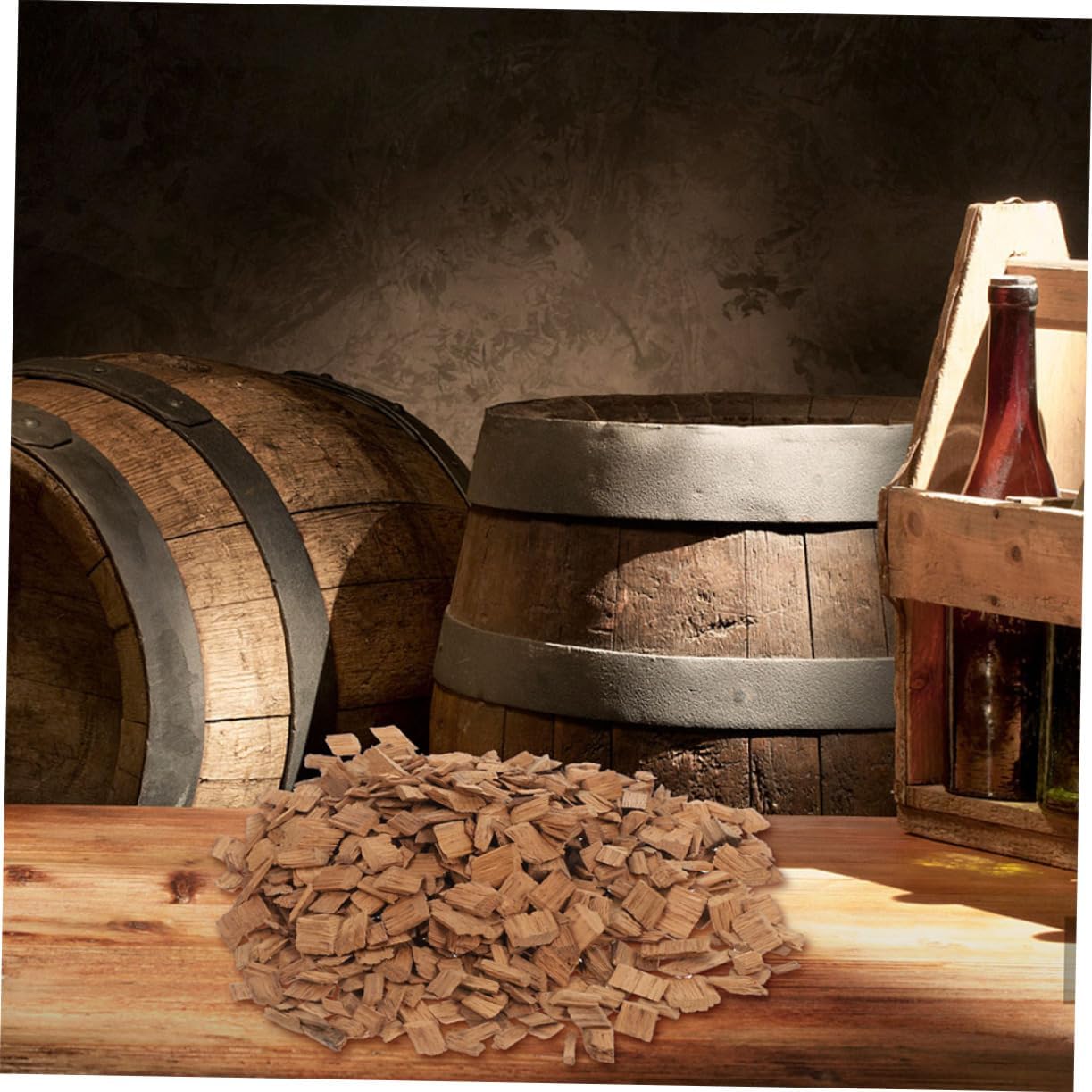 MAGICLULU French Oak Chips for Wine Making Winemaking Supplies Home Brewing Equipment Aging Wine Chips