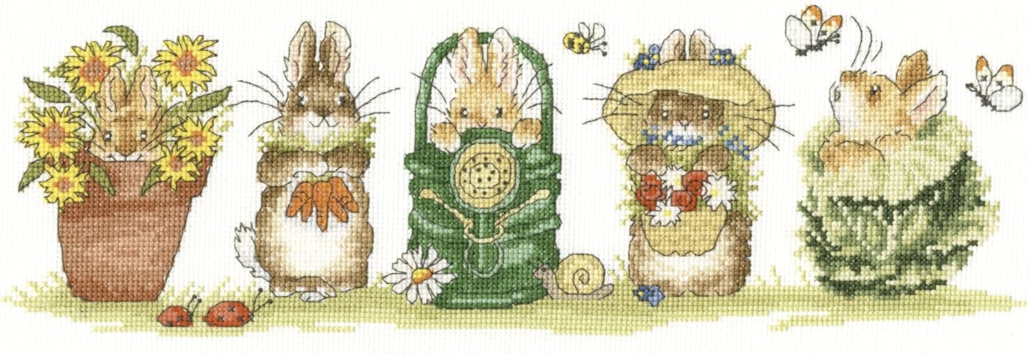 Bothy Threads Cross Stitch Kit - Garden Helpers