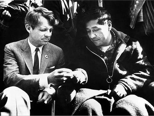 Miniatura 2 de Lienzo decorativo para pared, diseño de César Chávez termina su huelga de hambre con Sen Robert Kennedy, decoración figurativa, 32 x 24 pulgadas