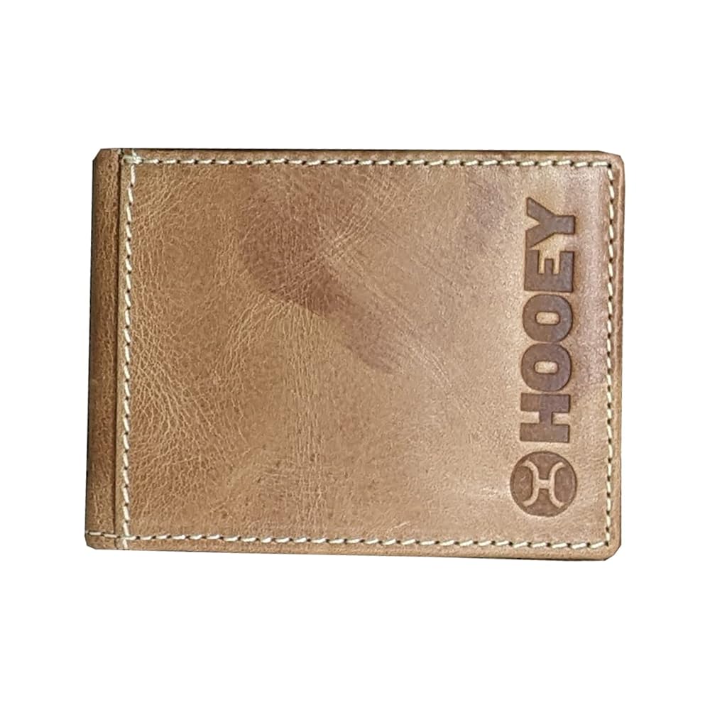 Amazon.com: HOOEY Bi-Fold Leather Men's Wallet (Aztec
