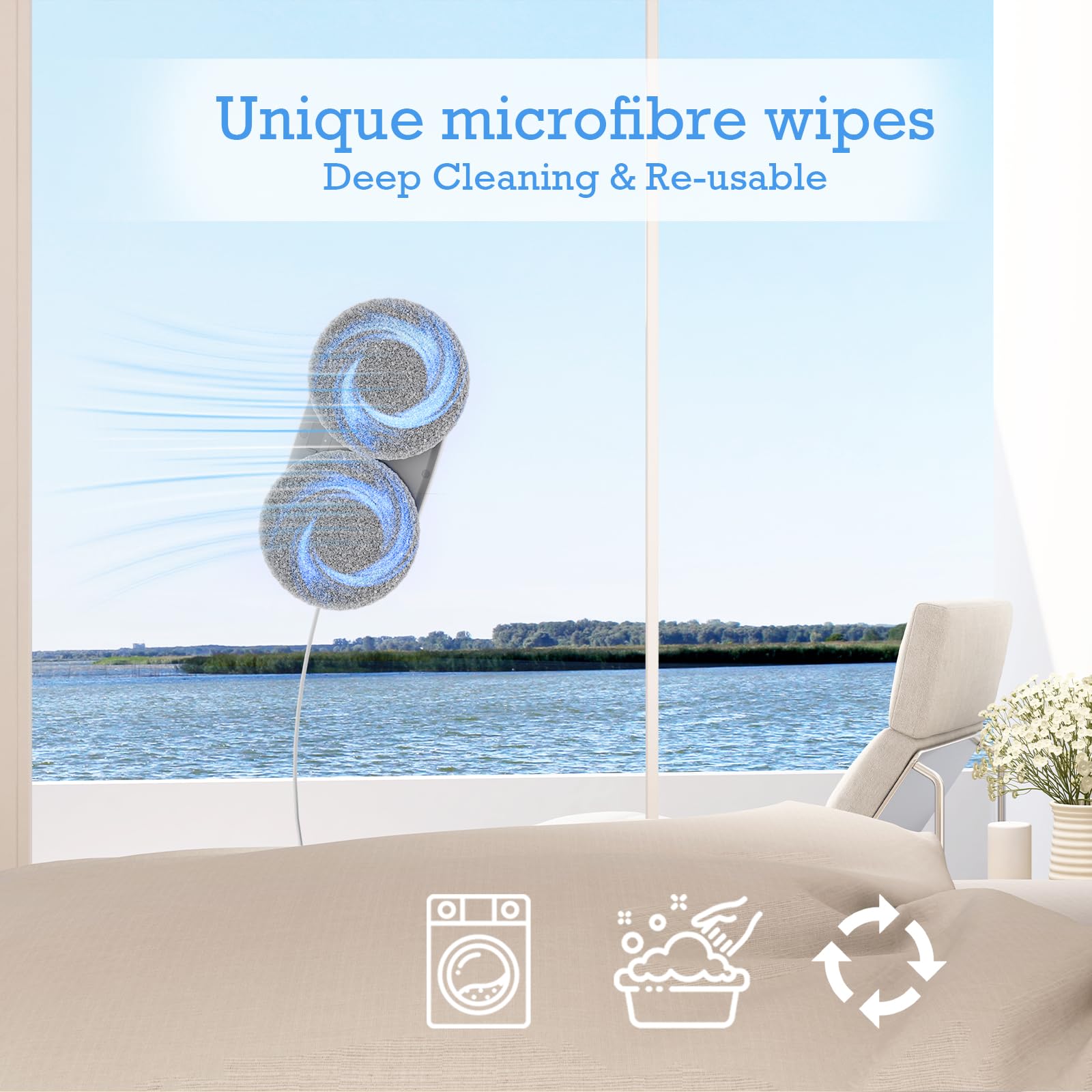 Amazon.com - Tosima W2 Window Cleaner Robot, Automatic Cleaning Amazon.com - Tosima W2 Window Cleaner Robot, Automatic Cleaning