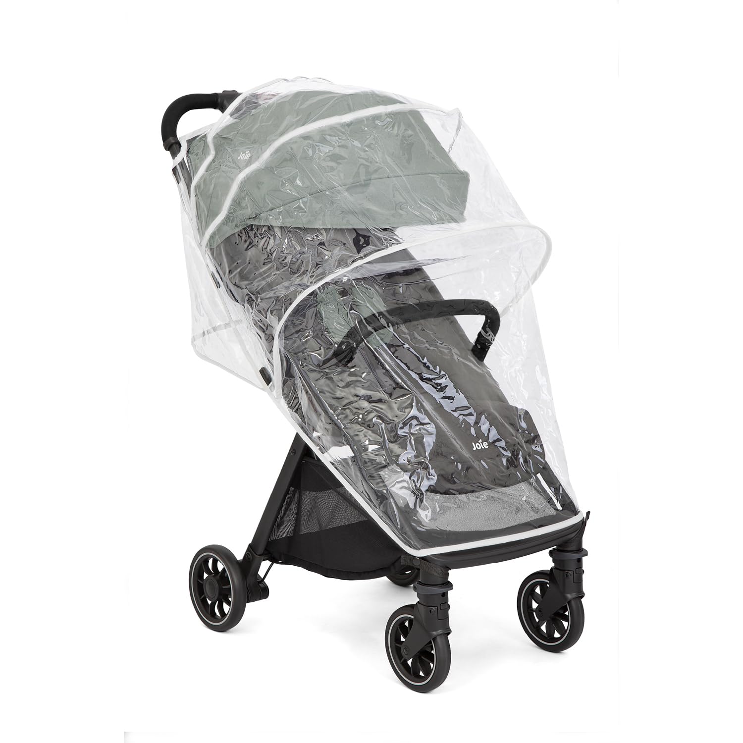 JOIE – PACT PRO – Poussette ultra compacte, légère 6,3 kg – naissance à 22 kg – Pliage une main – Dossier inclinable 17 positions – Sac transport, habillage pluie et adaptateurs inclus – Coloris Abyss