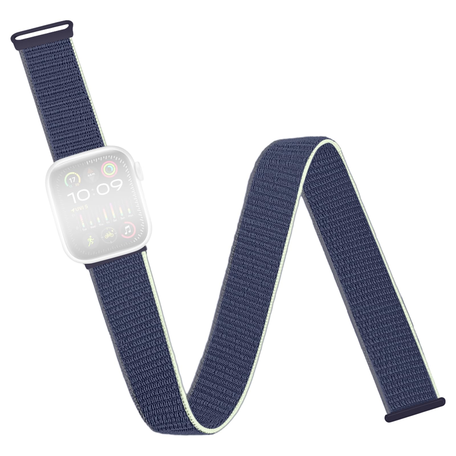 chinbersky Sportarmband Arm Knöchelband Kompatibel mit Apple Watch 49mm 46mm 45mm 44mm 42mm 41mm 40mm 38mm für Männer,Elastisches Nylon Armband Joggen für iWatch Ultra Series SE10/9/8/7/6/5/4/3/2/1
