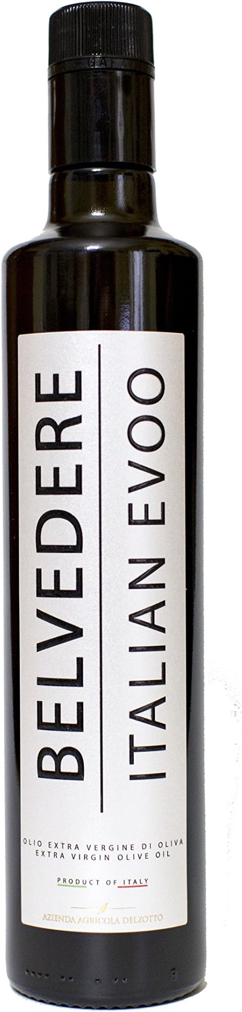 Limited Edition - BELVEDERE Italian Evoo - Extra Virgin Olive Oil Unfiltered - Delzotto Olive Farm - 500ml