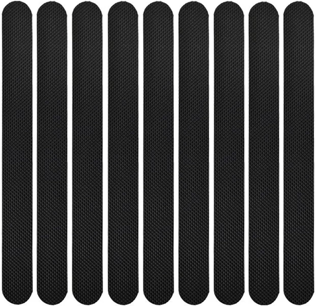 Transparent White Black Non Slip Bath Safety Strips for Bathtub Shower Stairs Floor Anti Stickers(E 10PCS)
