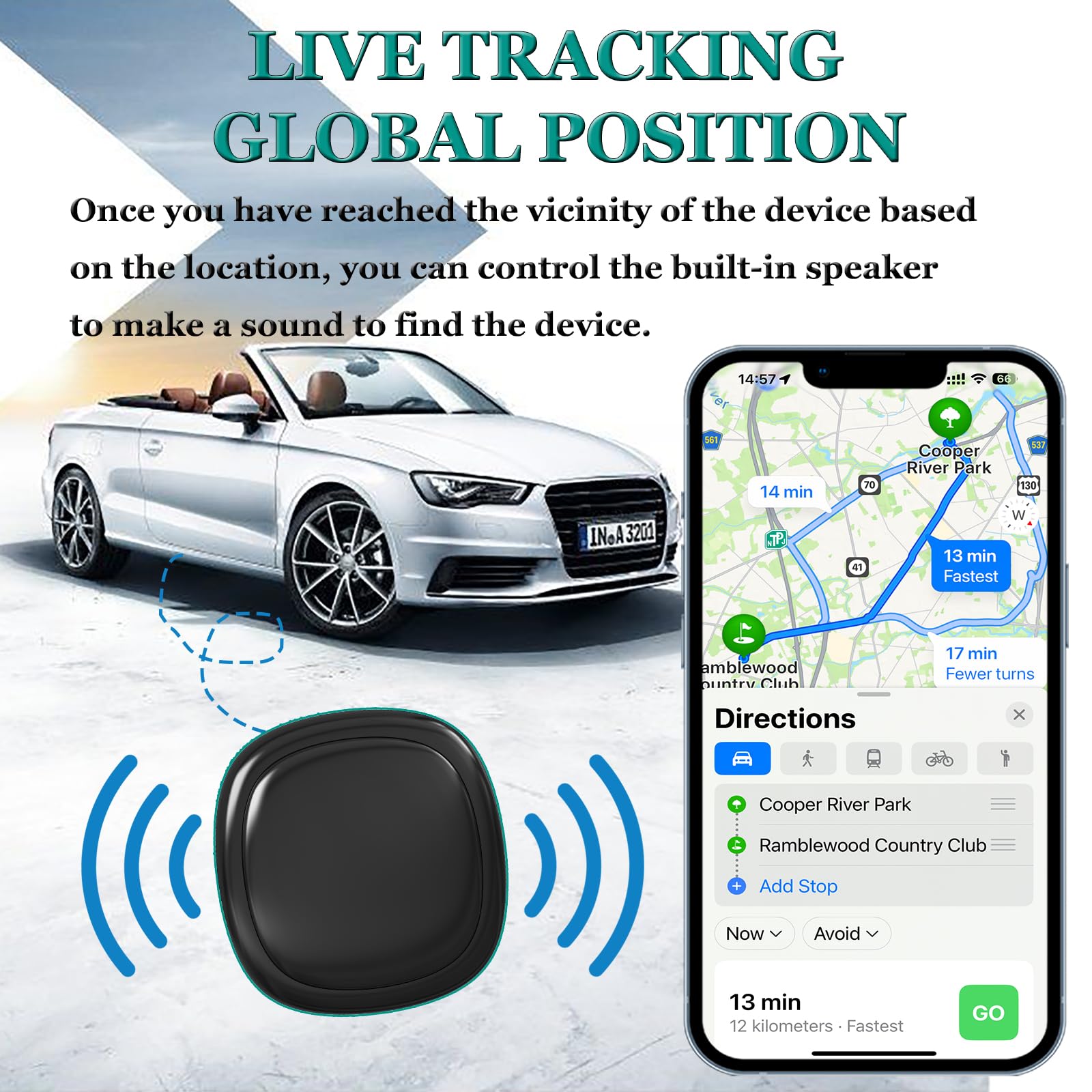 GPS Tracker for Vehicles,Magnetic Car GPS Tracking,Full Global Coverage Location GPS Tracker for Kids,Dogs,No Subscription Required/No Monthly Fee/No SIM Card Required - image 6