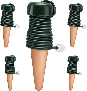 5Pcs Self-Watering Stakes Auto Vacation Dripper for Bonsai Houseplant