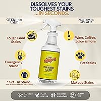 Vista 4 de Kit de removedor de manchas y concentrado Whip-It, 2 concentrados de 32 oz y 1 removedor de manchas en aerosol Pro de 32 oz, produce 64 botellas