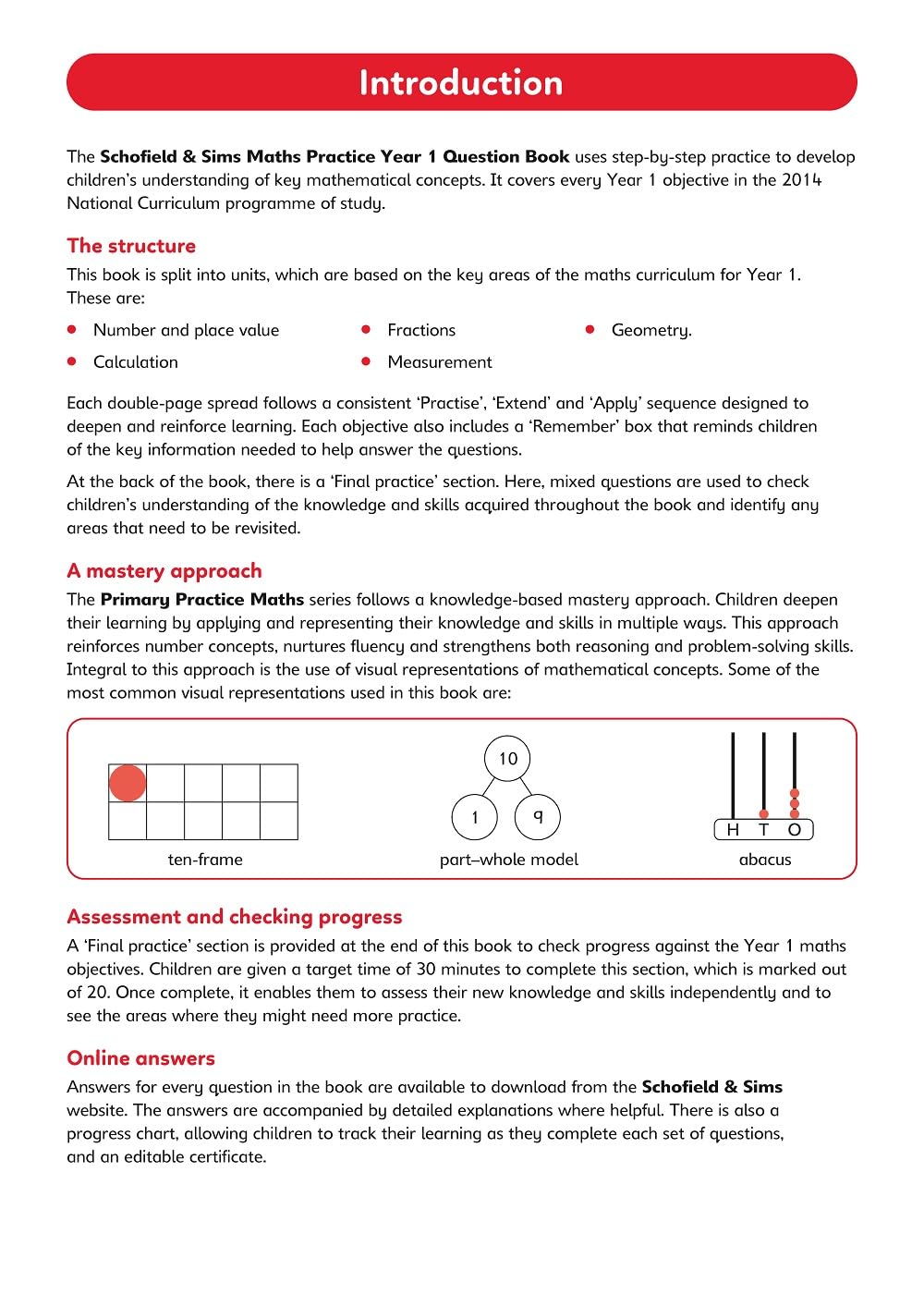 Primary Practice Maths Year 1 Question Book, Ages 5-6