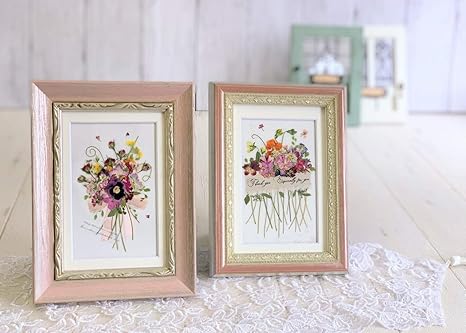 Amazon おしゃれなサイズのアンティークピンクの押し花アート額 2タイプ 置物 オブジェ オンライン通販 Amazon おしゃれなサイズのアンティークピンクの押し花アート額 2タイプ 置物 オブジェ オンライン通販