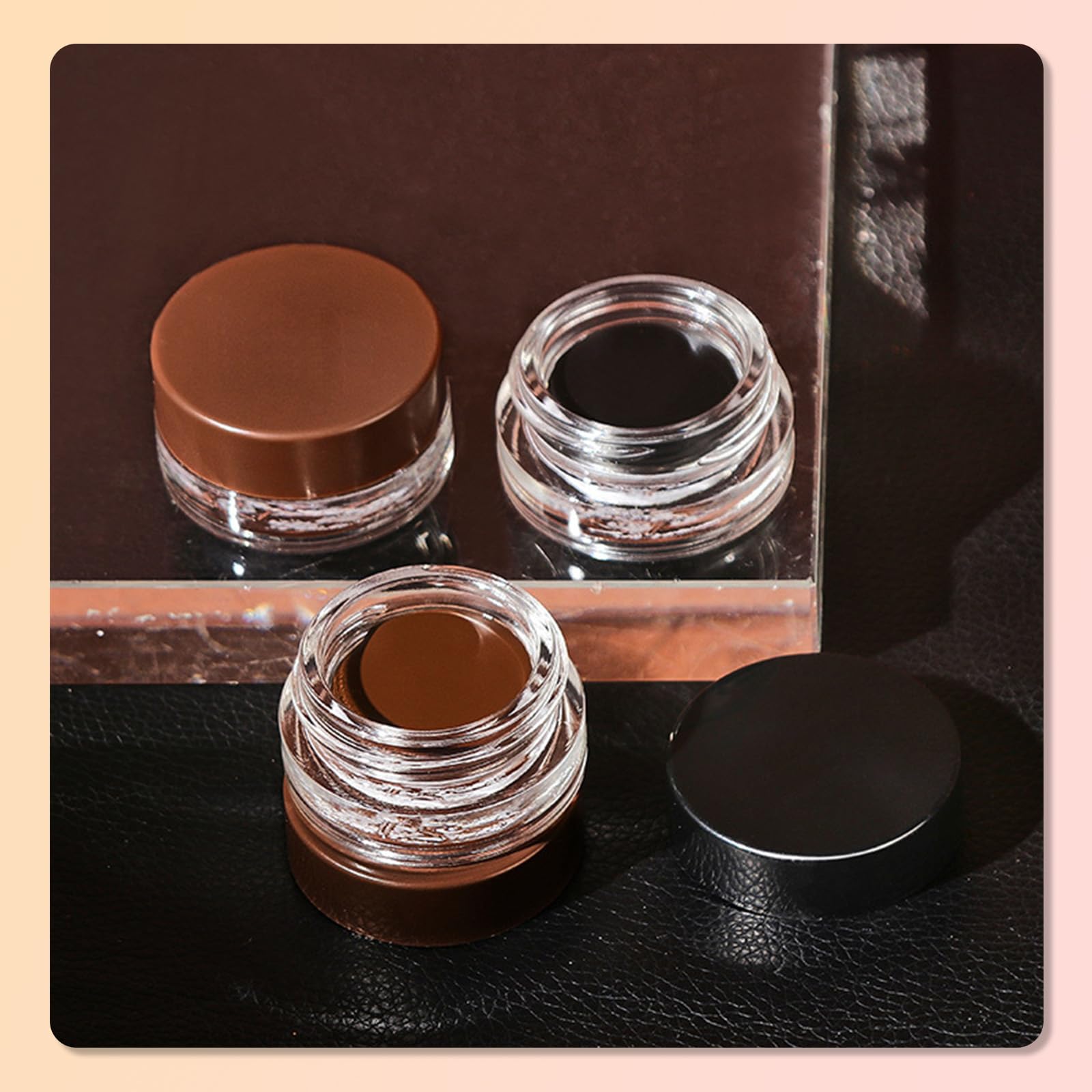 Brown Gel Eyeliner Pot - Image 2