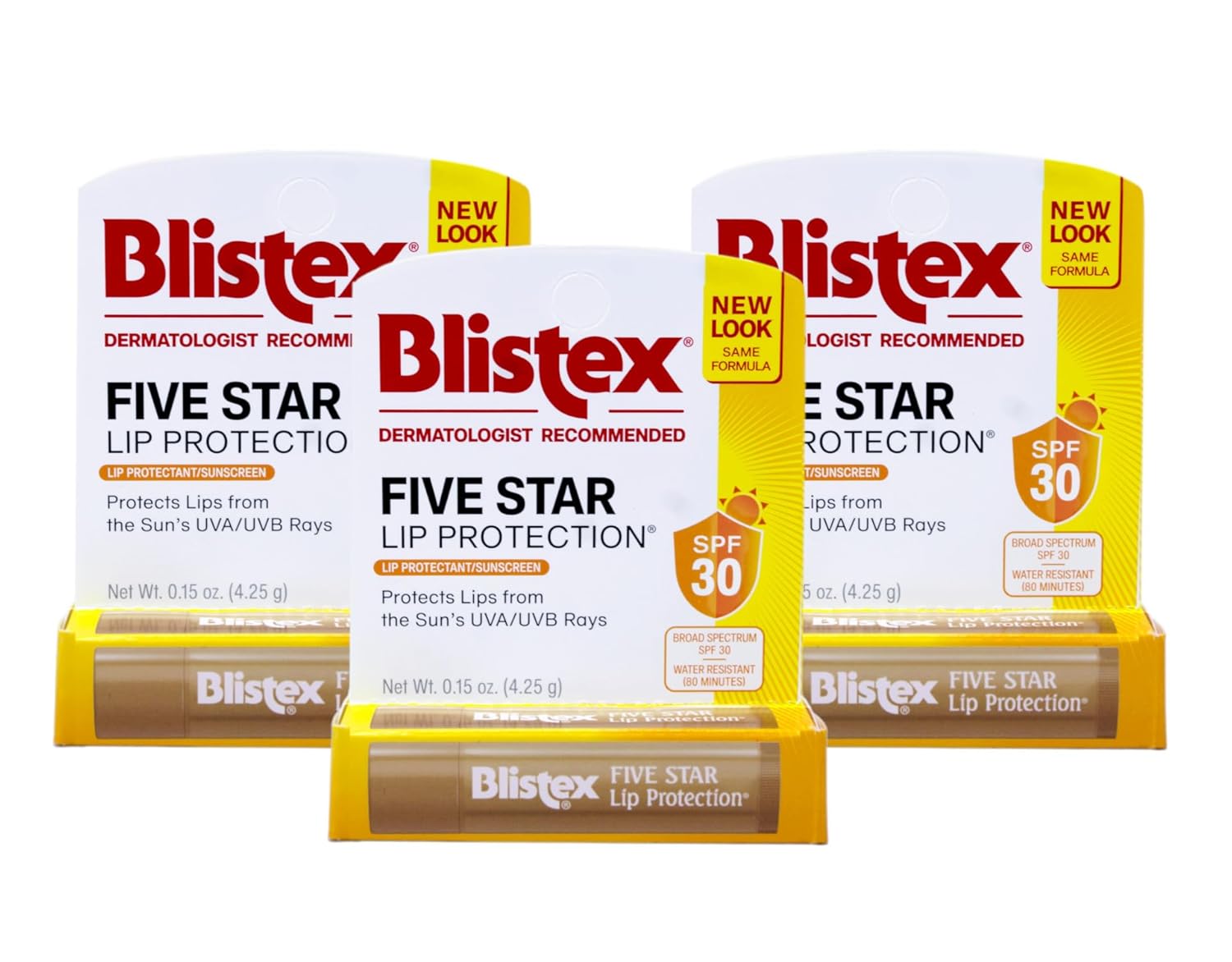 Blistex 5 Star Lip Protct Size 15oz 3 pack
