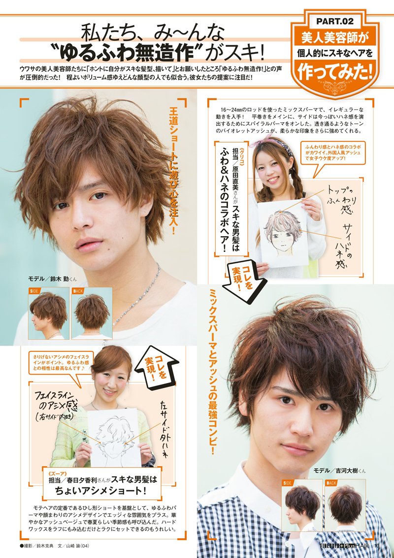 おしゃれヘアカタログ 13 Summer Fineboys Plus Hair Hinode Mook 13 本 通販 Amazon