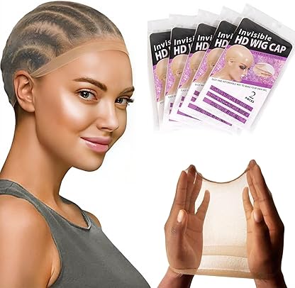 Tinashe HD Wig Caps for Women,HD Wig Cap for Lace Front Wig, Stocking Stretchy Wig Caps, Thin and Breathable Wig Caps for Cosplay, Stretchy Nylon Wig Caps for Women 10 pcs (5Pack/10PCS) por Artista não identificado — capa do álbum