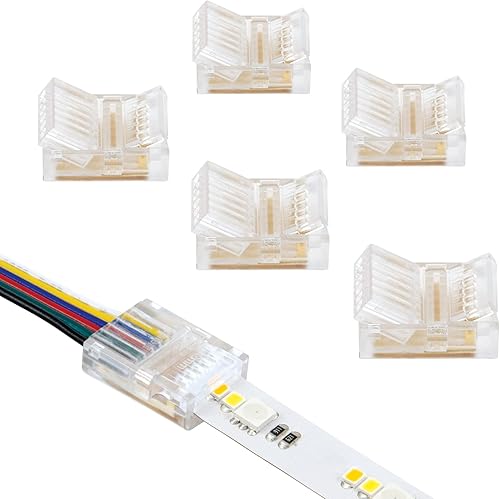 Armacost Lighting SureLock Pro 760765 - Tira de luz LED RGB+WW de 6 pines (6 unidades)