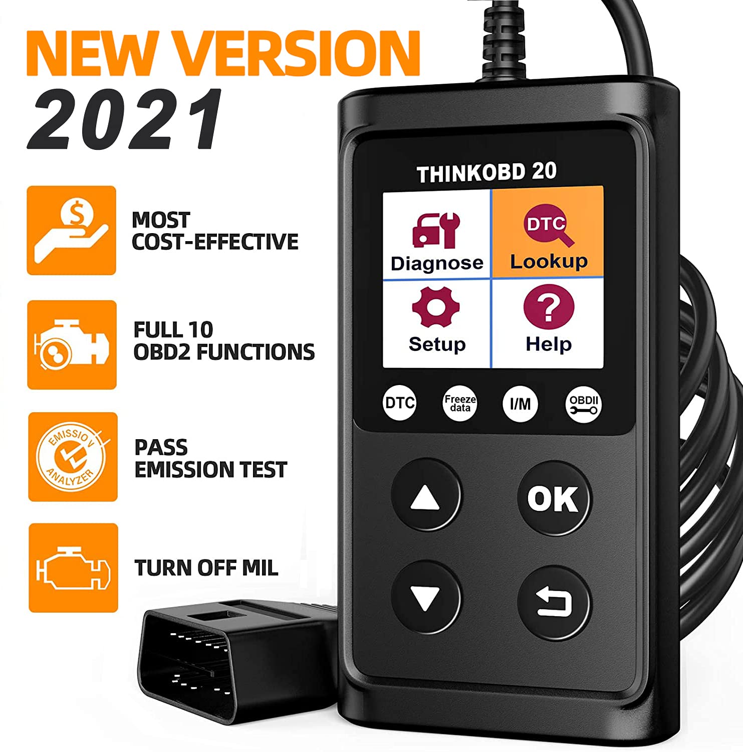Buy thinkcar ThinkOBD 20 OBD2 Scanner, Check Engine Car Code Reader